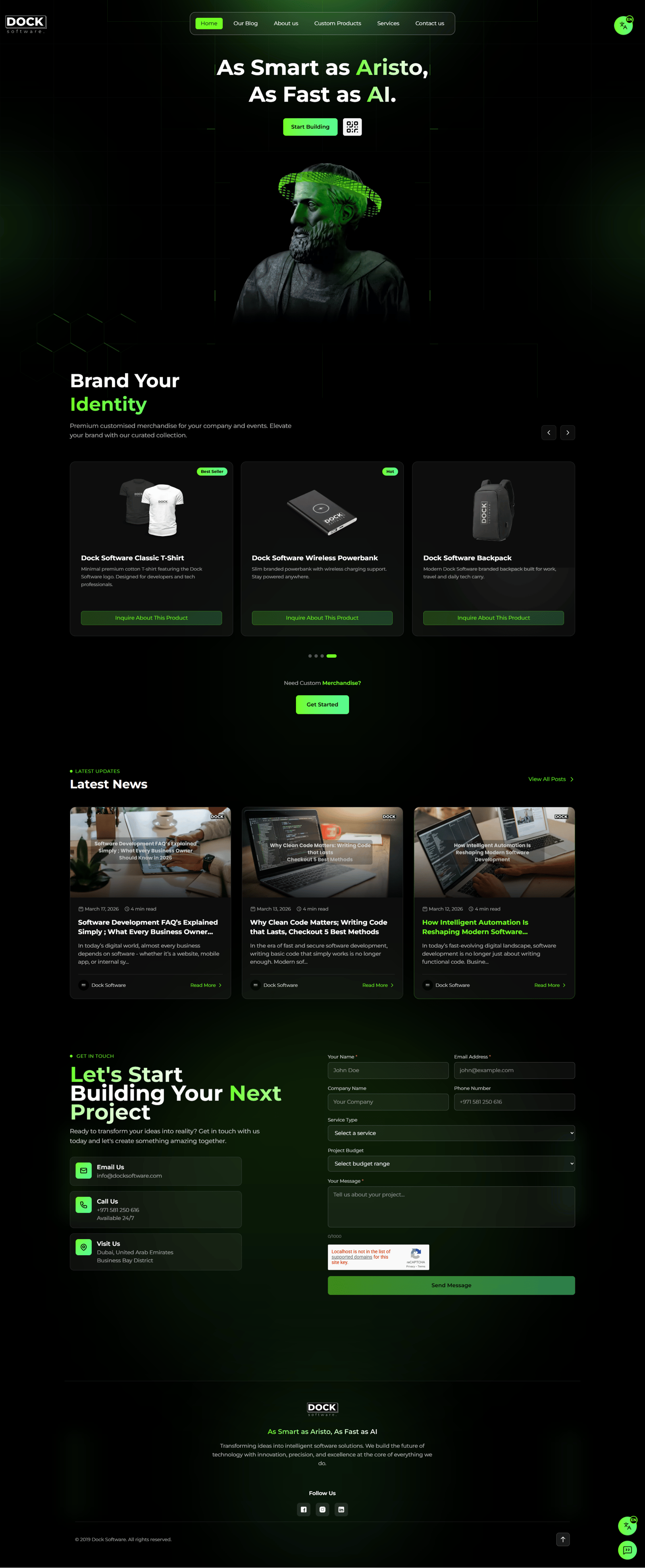 dock software